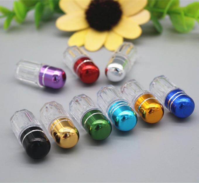 Garrafas vazias da cápsula de Mini Plastic Bullet Shape Single para cápsulas de empacotamento dos cuidados médicos