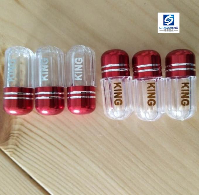 Garrafas de empacotamento da única cápsula plástica vazia farmacêutica para cápsulas sexuais ervais do realce