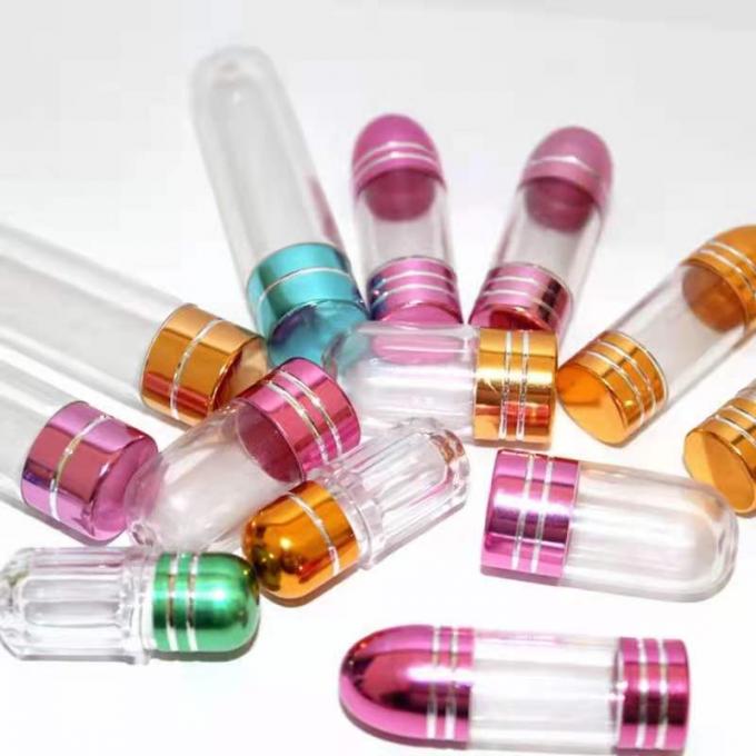 Garrafas vazias da cápsula de Mini Plastic Bullet Shape Single para cápsulas de empacotamento dos cuidados médicos