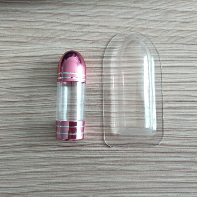 Garrafas vazias da cápsula de Mini Plastic Bullet Shape Single para cápsulas de empacotamento dos cuidados médicos