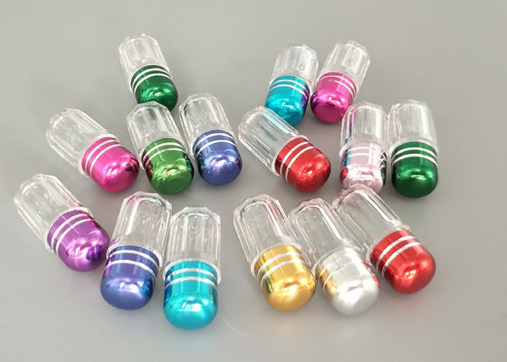 Dos recipientes plásticos pequenos do comprimido do GV 2g única cápsula Mini Pill Bottles