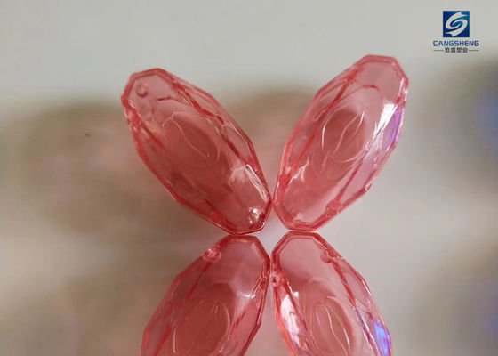 Garrafas de comprimido plásticas vazias do rosa 2ml 15mm para a única cápsula