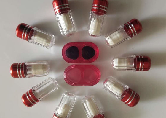 Cápsulas vazias do único espaço livre 2ml sextavado do recipiente 13mm do comprimido