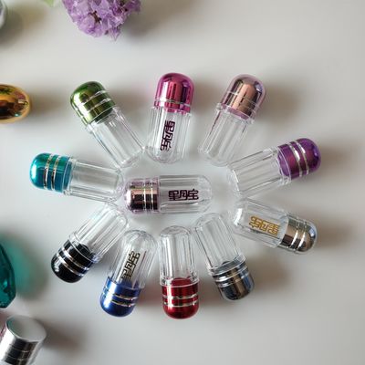 Garrafas de comprimido plásticas vazias do GV 13mm uma forma da bala da cápsula