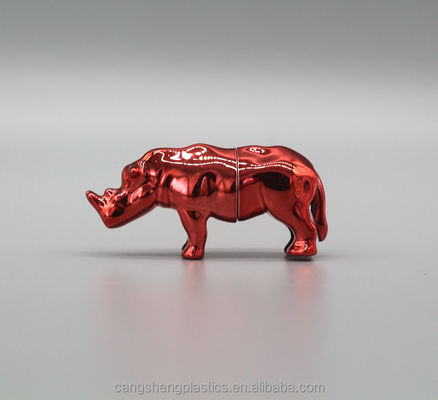 A única cápsula do ABS 10g descasca a cápsula do ouro do rinoceronte da folha de alumínio