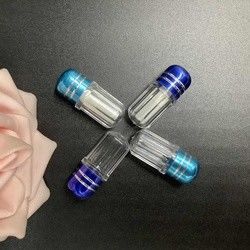 garrafas plásticas da medicina do espaço livre 3ml