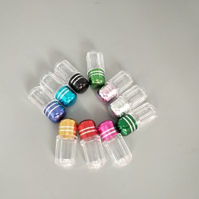 cápsulas plásticas vazias do comprimido do roxo de 12mm para o suplemento aos cuidados médicos