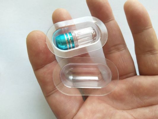 bala farmacêutica clara Shell das garrafas de comprimido 3ml de 12mm