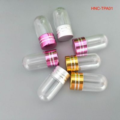 tampão de alumínio de 16mm 2g Mini Pill Bottles Cylindrical Shape