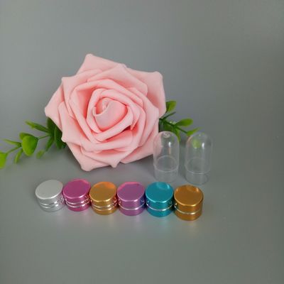tampão de alumínio de 16mm 2g Mini Pill Bottles Cylindrical Shape