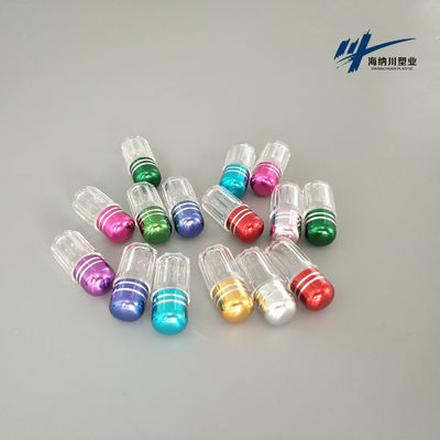 garrafas de comprimido plásticas Mini Pill Cases 2g do espaço livre farmacêutico de 15mm