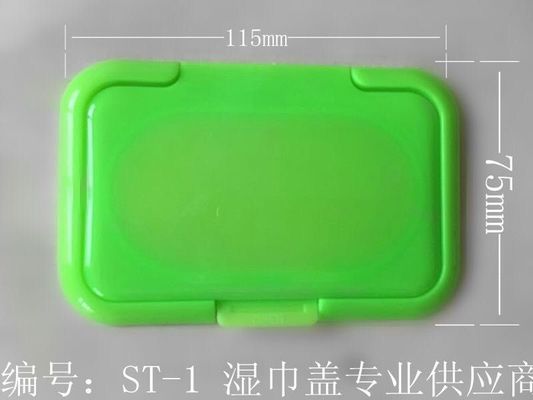 tampa molhada ISO9001 não recarregável Flip Top Cap plástico das limpezas de 65mm