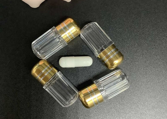 Comprimidos do rinoceronte que empacotam Vial Mini Capsule Bottle plástico