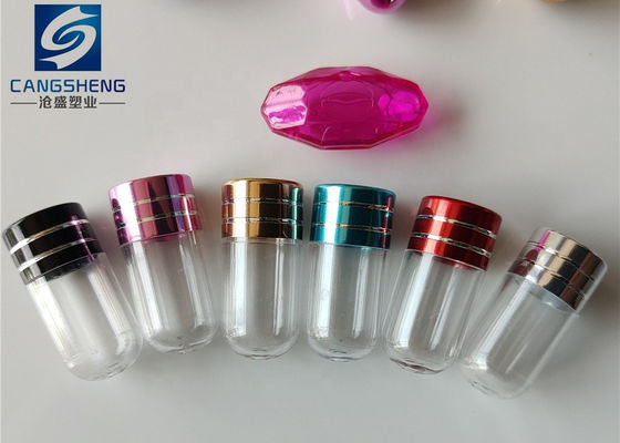 Única garrafa de comprimidos 14mm vazia do rinoceronte de Shell Plastic picosegundo da cápsula