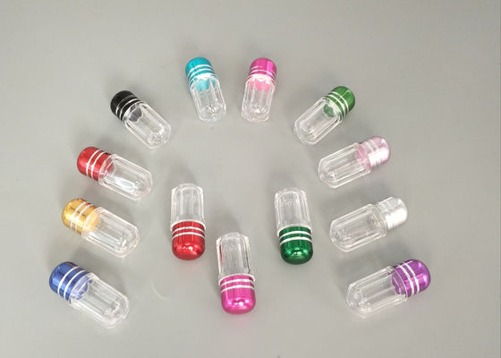da cápsula plástica pequena da forma da bala dos recipientes do comprimido de 3ml picosegundo garrafas de empacotamento