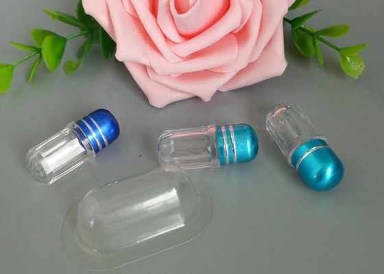 o empacotamento roxo da cápsula 2ml engarrafa 30mm Mini Pill Cases