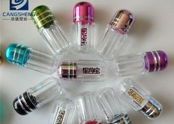 A cápsula vazia do OEM 2g descasca as bolhas plásticas Mini Pill Bottles