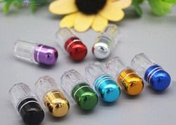 A cápsula vazia do OEM 2g descasca as bolhas plásticas Mini Pill Bottles