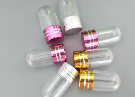 recipientes do comprimido ISO9001 de 44mm únicos uma cápsula Mini Pill Bottles