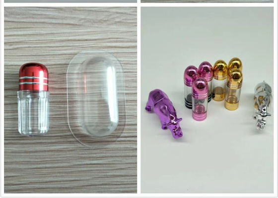 recipientes do comprimido ISO9001 de 44mm únicos uma cápsula Mini Pill Bottles