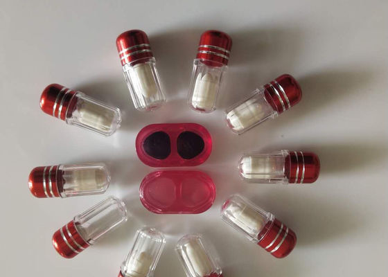 suplemento de empacotamento aos cuidados médicos das garrafas da cápsula 2ml cor-de-rosa