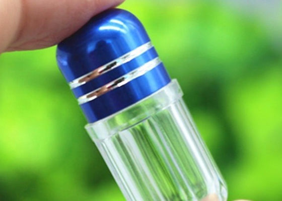 da forma cilíndrica pequena das garrafas de comprimido de 13mm empacotamento da cápsula único