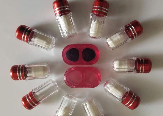 da forma cilíndrica pequena das garrafas de comprimido de 13mm empacotamento da cápsula único