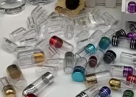 bala plástica Shell do bloco de bolha da garrafa da cápsula 5g de 44mm