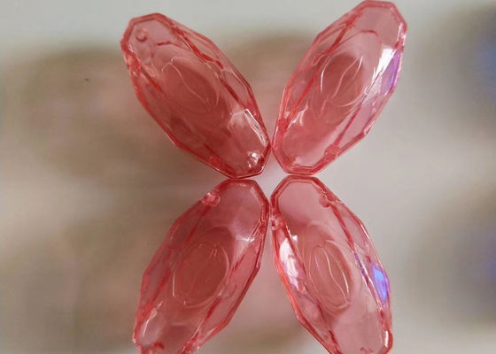 O comprimido pequeno do polipropileno do rosa engarrafa garrafas de comprimido plásticas do espaço livre 10ml