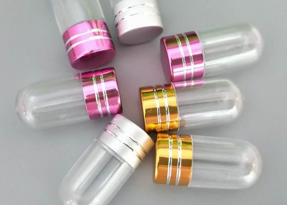 Cápsulas do ouro do rinoceronte do GV Mini Pill Bottles Plastic picosegundo 2g