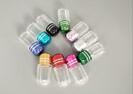 Cápsulas plásticas vazias cilíndricas do comprimido de 13mm Mini Pill Bottles 2ml