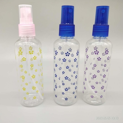 garrafas plásticas vazias do pulverizador do Hdpe 100ml para o cosmético