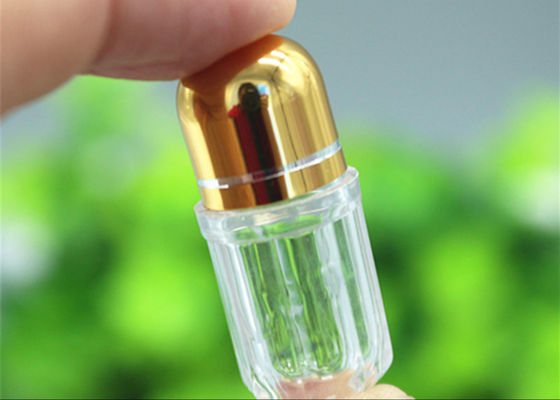 o empacotamento dourado da cápsula 5g engarrafa a única forma do cilindro do comprimido